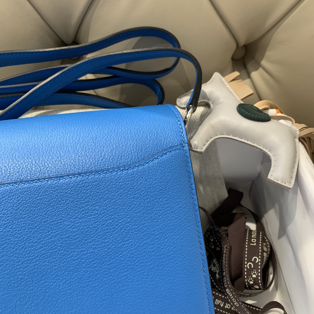 에르메스 룰리스18 블루로얄 은장 에버컬러